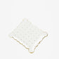 Porzellan-Ohrringhalter -  Pillow - Handbemaltes Gold am Rand - Ein Stück